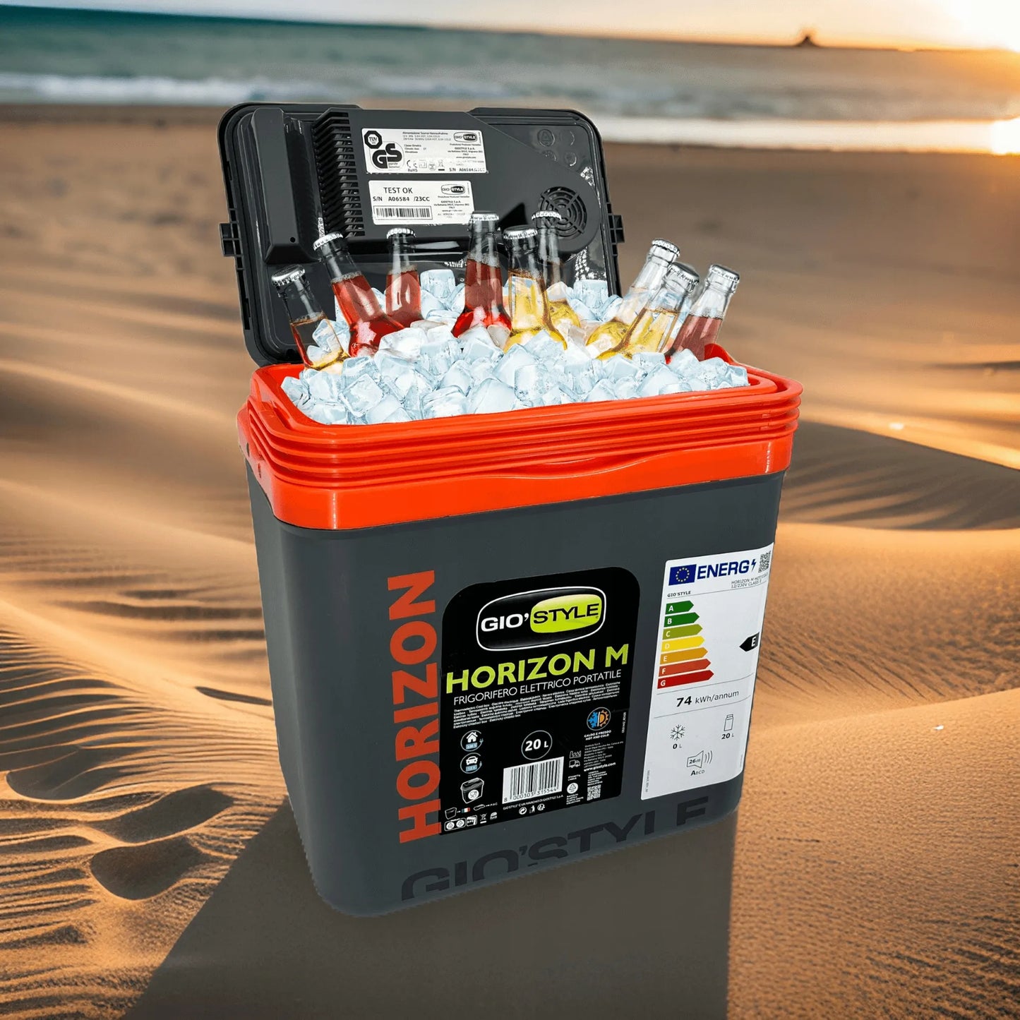 Turistinis šaldytuvas 20L 12/230V – elektrinis, su HOT&COLD funkcija