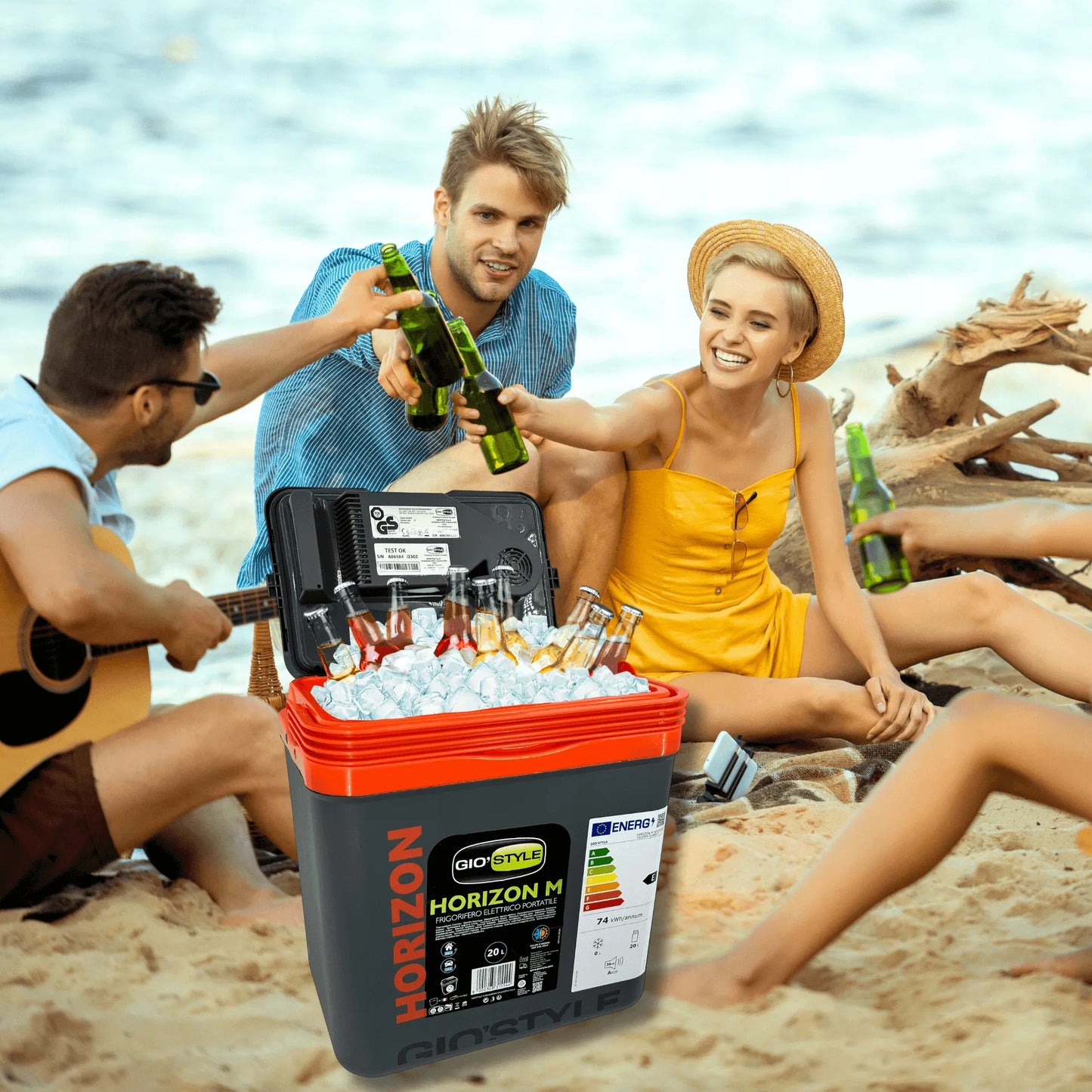 Turistinis šaldytuvas 20L 12/230V – elektrinis, su HOT&COLD funkcija