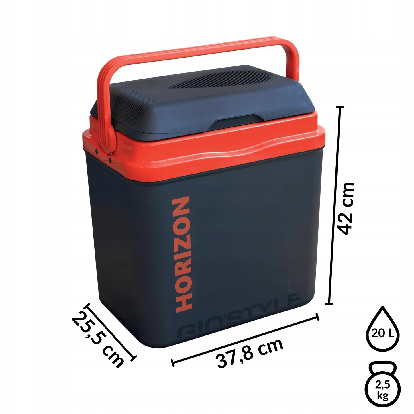 Turistinis šaldytuvas 20L 12/230V – elektrinis, su HOT&COLD funkcija