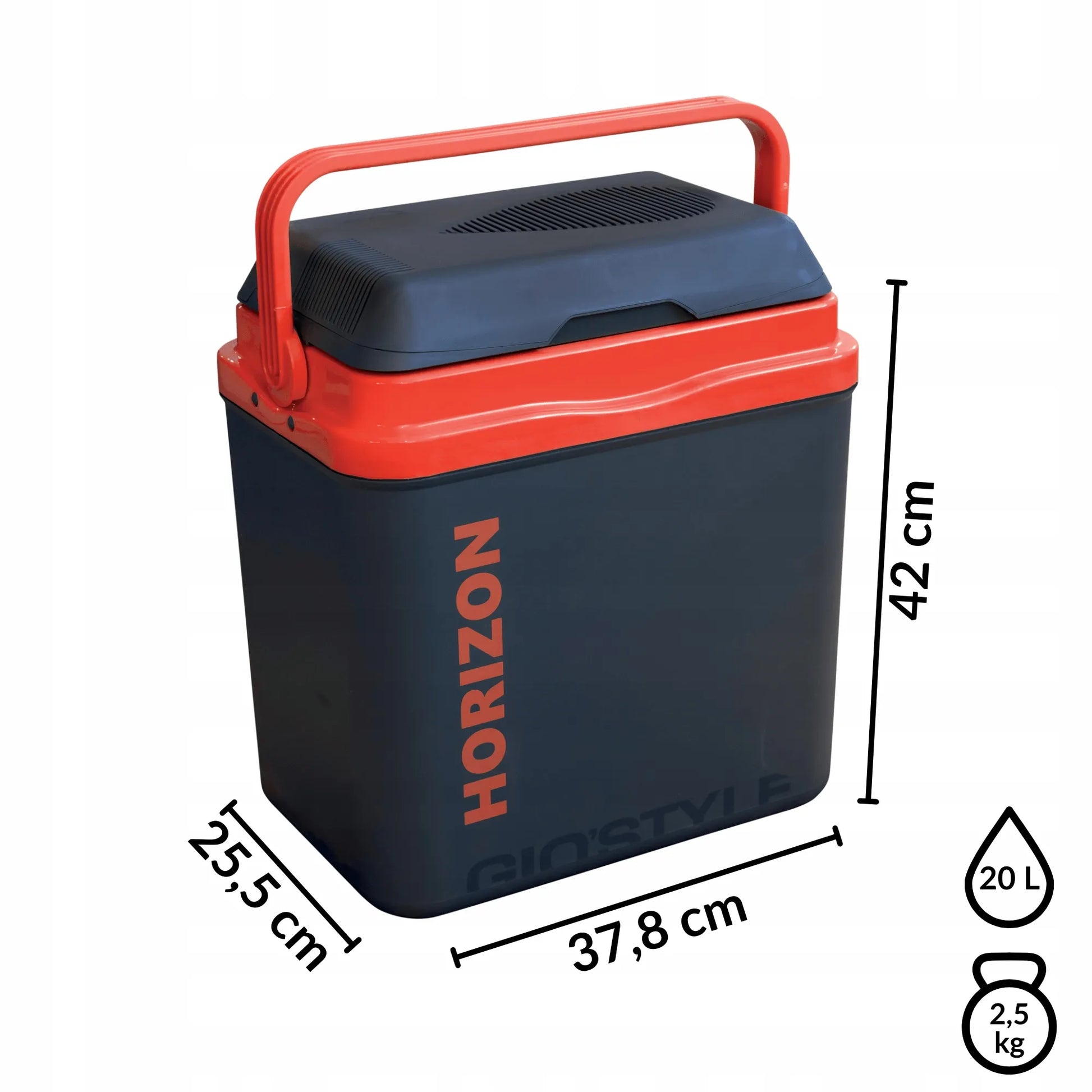 Turistinis šaldytuvas 20L 12/230V – elektrinis, su HOT&COLD funkcija