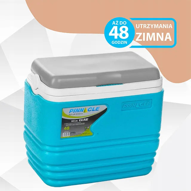 Turistinis šaltkrepšis su šalčio įdėklais Pinnacle TPX 7013 10L, žalias
