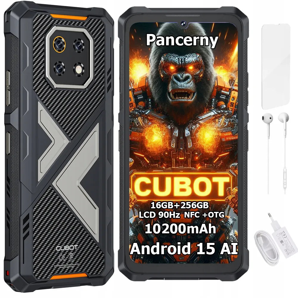 Tvirtas išmanusis telefonas CUBOT KING KONG ES3 16/256 GB, NFC, „Dual SIM“, LTE