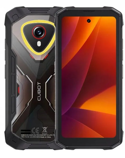Tvirtas kompaktiškas išmanusis telefonas CUBOT KingKong Mini 4, 16/128 GB, NFC, „Dual SIM“, IP69K, juodas