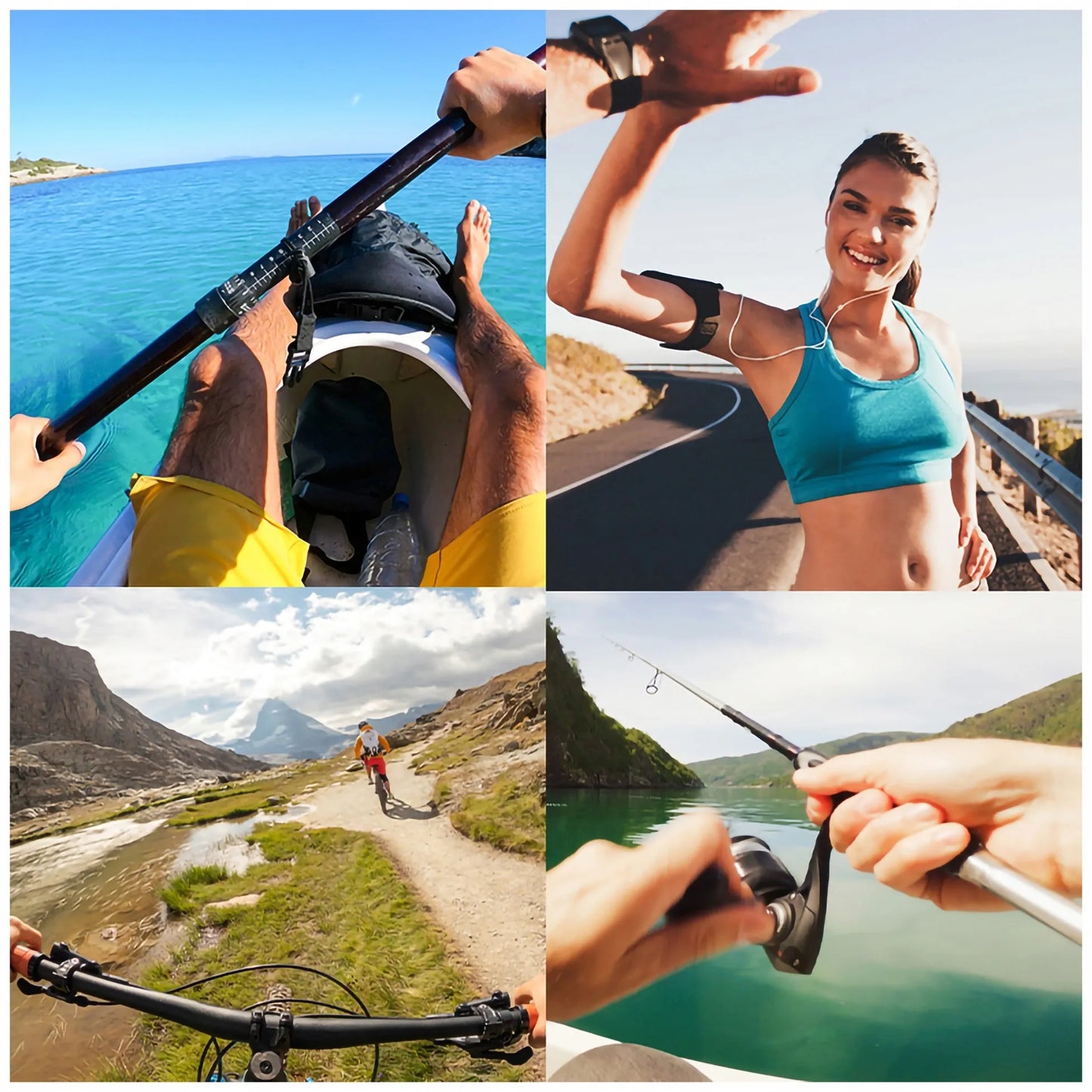 ULANZI CM028 GO-QUICK II krūtinės diržai GoPro, DJI, Insta360 kameroms ir išmaniesiems telefonams