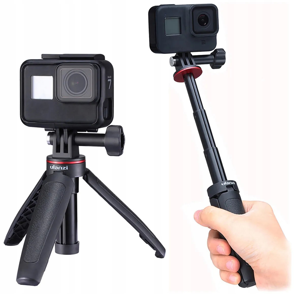 ULANZI MT-09 monopodas trikojis, skirtas GoPro MAX Hero 13 12 11 10 9 8