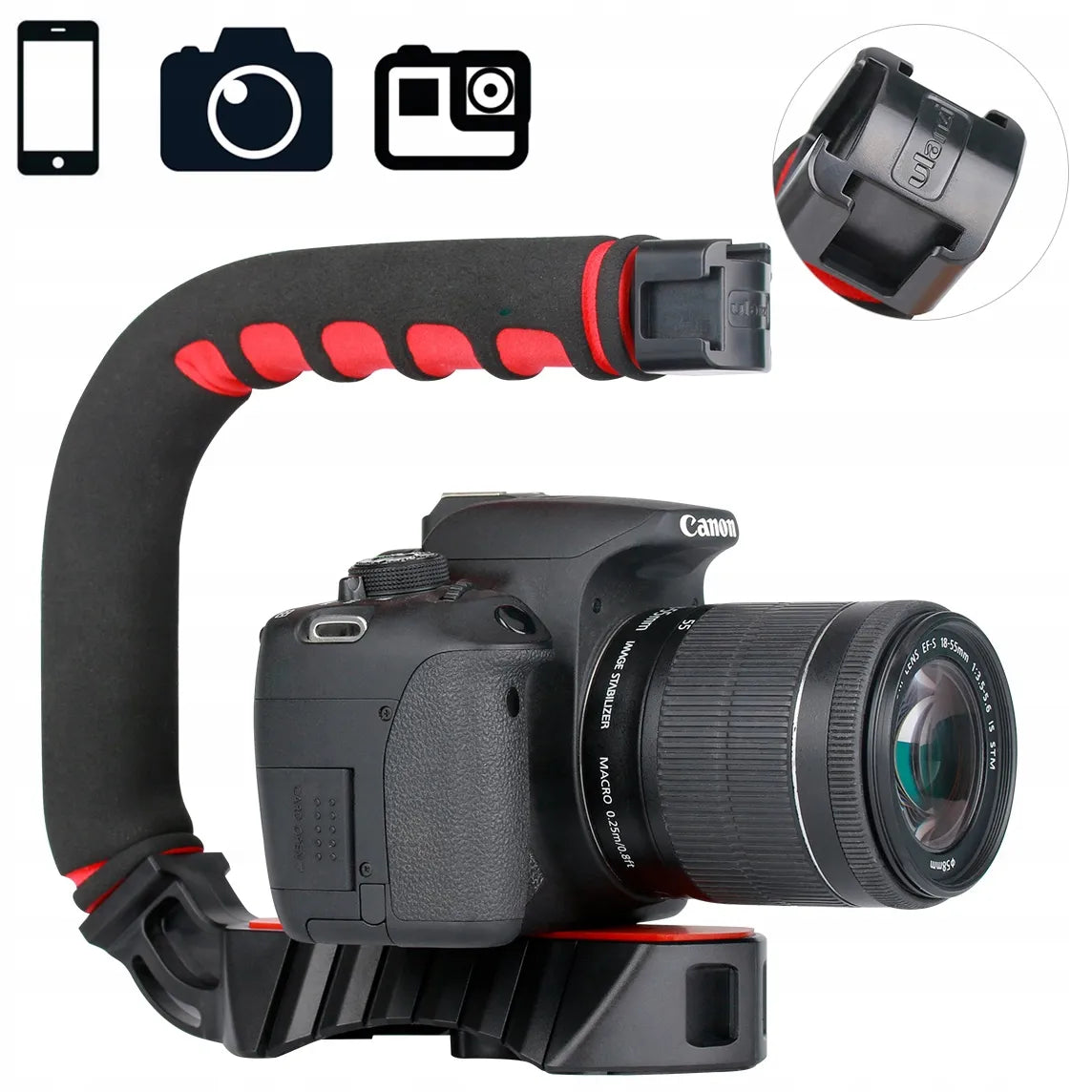 Ulanzi U-Grip Pro stabilizatorius telefonui, išmaniesiems telefonams ir priedams