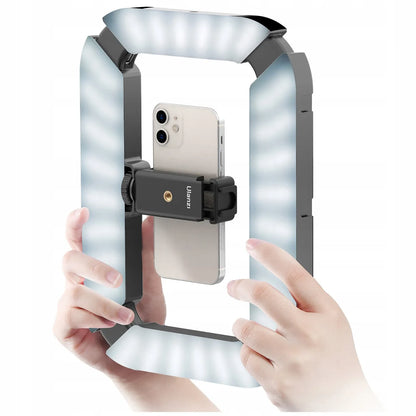 Ulanzi U200 stabilizatorius, telefono stovas ir LED lempa