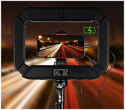 Ulanzi U200 stabilizatorius, telefono stovas ir LED lempa