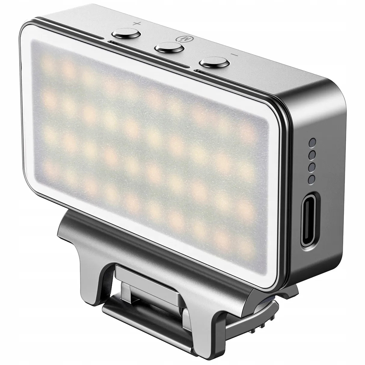 Ulanzi VIJIM CL08 aliumininė LED lempa nešiojamajam kompiuteriui, planšetei, su 850 mAh akumuliatoriumi