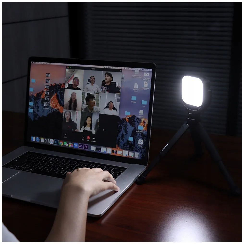 Ulanzi VIJIM Combo 5 nuolatinio apšvietimo komplektas su LED lempa ir stovu
