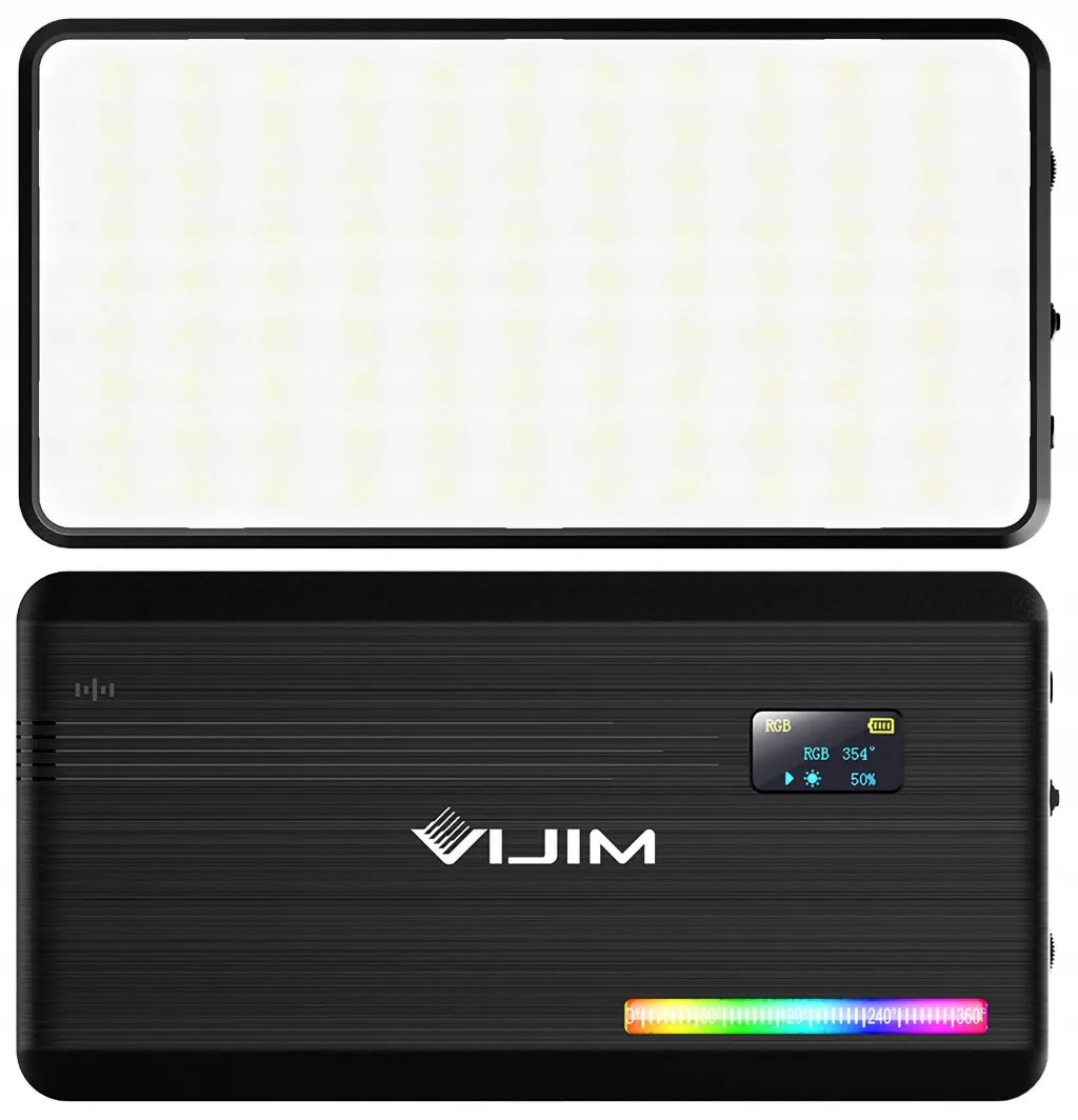 ULANZI VIJIM VL 196 LED RGB nuolatinis specialiųjų efektų apšvietimas