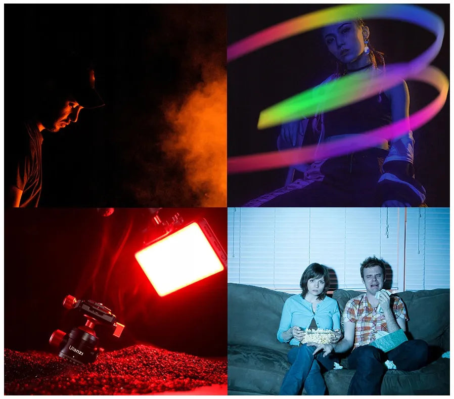 ULANZI VIJIM VL 196 LED RGB nuolatinis specialiųjų efektų apšvietimas