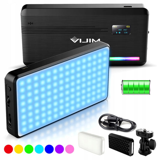 ULANZI VIJIM VL 196 LED RGB nuolatinis specialiųjų efektų apšvietimas