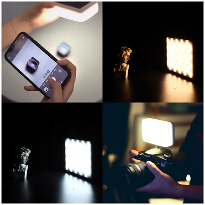 Ulanzi VIJIM VL120 LED apšvietimo lempa su filtrais išmaniesiems telefonams