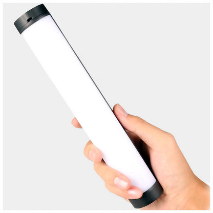 Ulanzi VL110 RGB šviesos diodų lempa, nuolatinis apšvietimas, šviesos lazda 1/4 colio jungtis + magnetas
