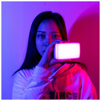 Ulanzi VL120 RGB LED lempa vaizdo kamerai, akumuliatorius 3100 mAh + priedai
