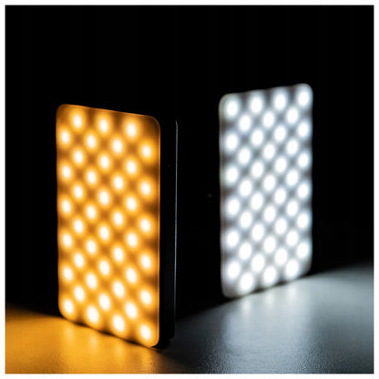 Ulanzi VL120 RGB LED lempa vaizdo kamerai, akumuliatorius 3100 mAh + priedai