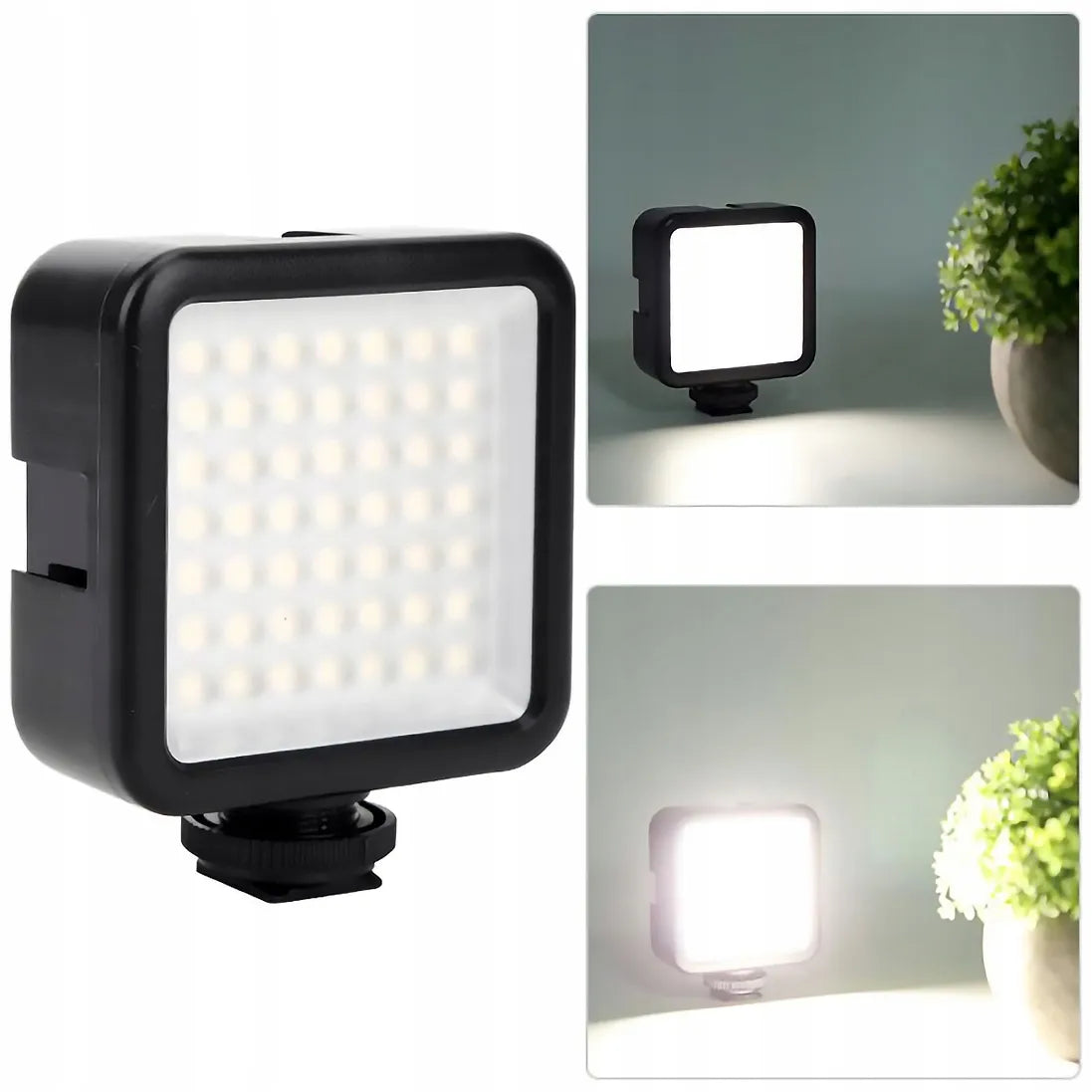 Ulanzi W49LED 49 LED vaizdo apšvietimas DSLR fotoaparatams, kameroms ir išmaniesiems telefonams