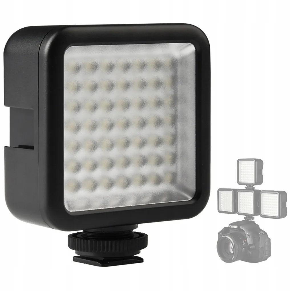 Ulanzi W49LED 49 LED vaizdo apšvietimas DSLR fotoaparatams, kameroms ir išmaniesiems telefonams