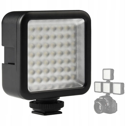 Ulanzi W49LED 49 LED vaizdo apšvietimas DSLR fotoaparatams, kameroms ir išmaniesiems telefonams
