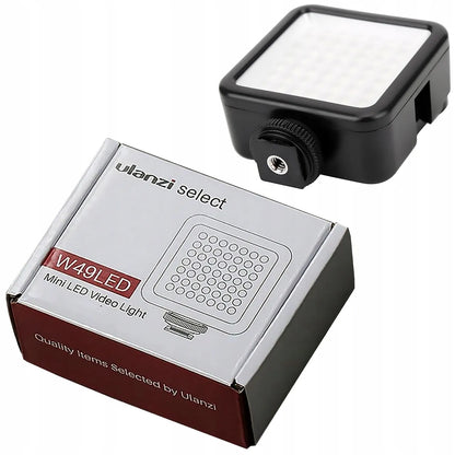 Ulanzi W49LED 49 LED vaizdo apšvietimas DSLR fotoaparatams, kameroms ir išmaniesiems telefonams