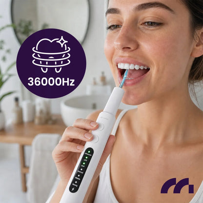 Ultragarsinis dantų skaleris dantų akmenų šalinimui LED 4 režimai