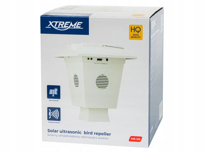 Ultragarsinis paukščių ir gyvūnų atbaidymo įrenginys XTREME, IP44, saulės energija