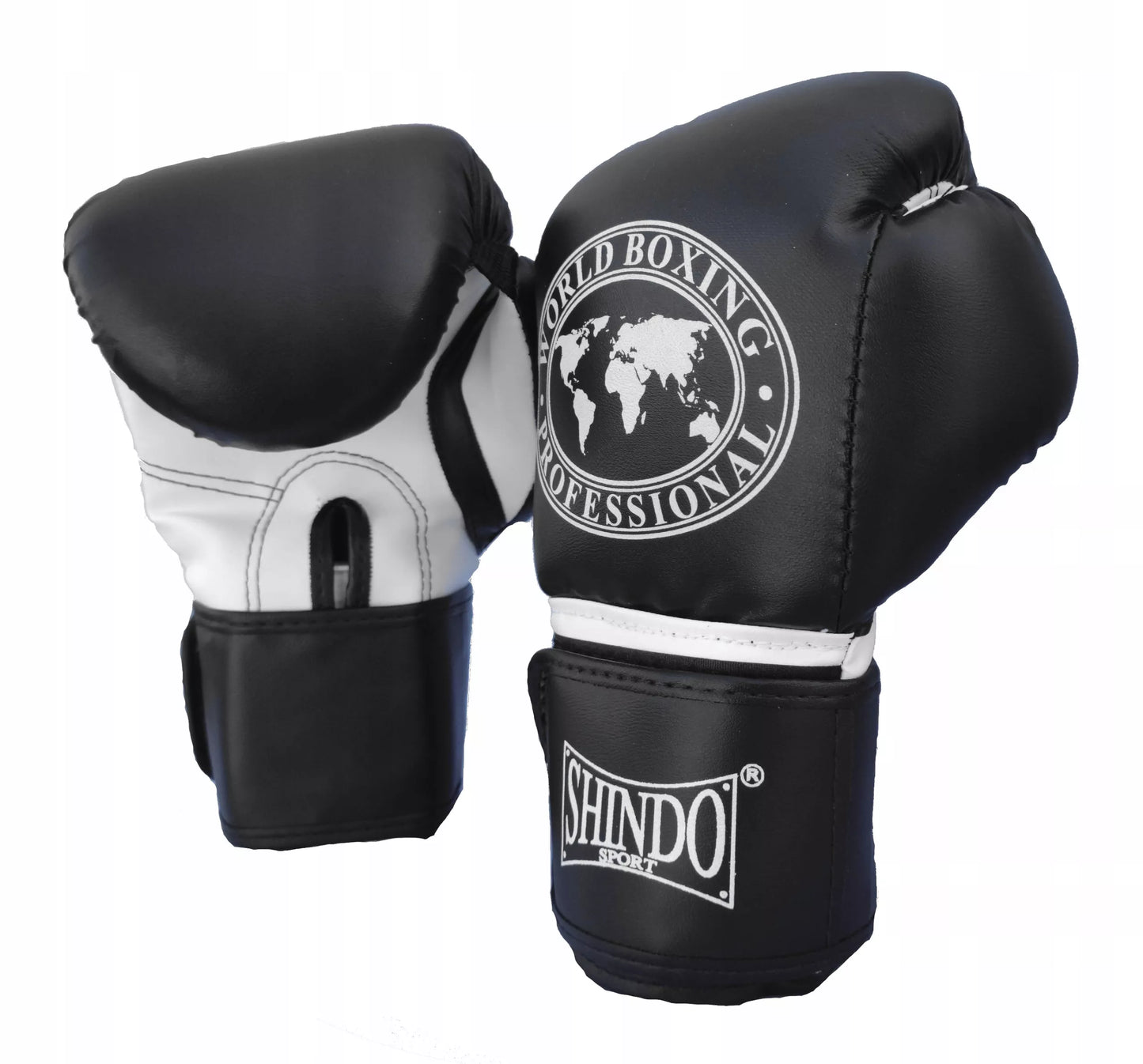 Universalios bokso pirštinės 12OZ treniruotėms, boksui, kikboksui, MMA – Shindo