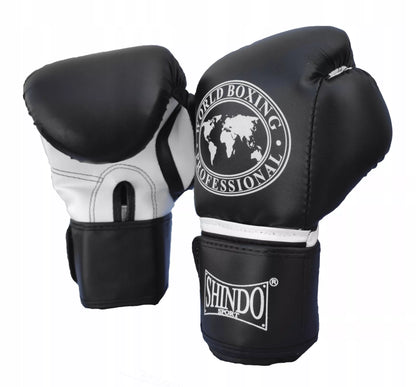 Universalios bokso pirštinės 12OZ treniruotėms, boksui, kikboksui, MMA – Shindo