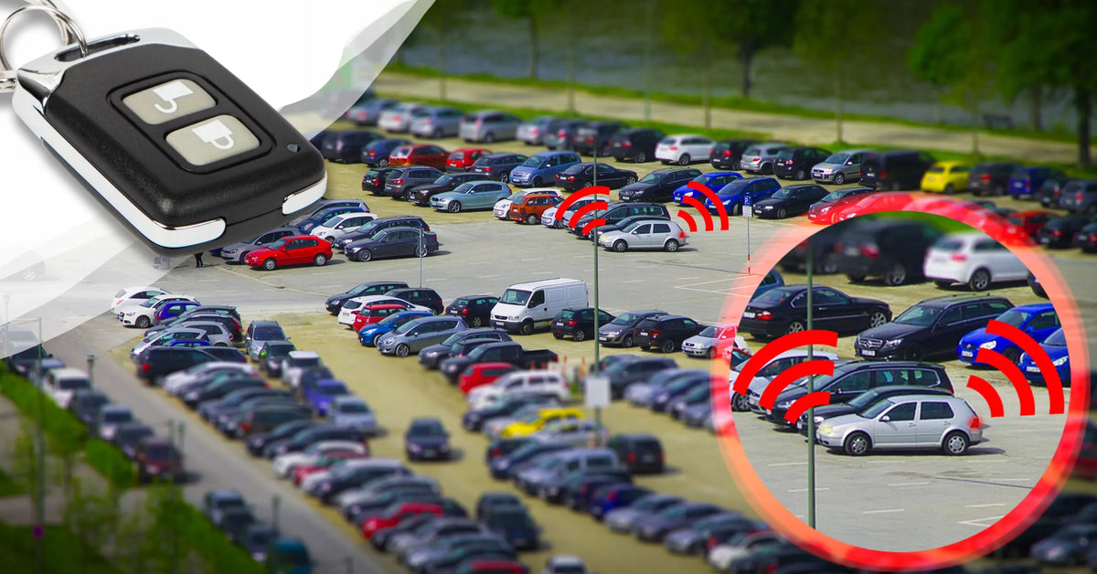 Universalus centrinio užrakto valdiklis, automobilio paieškos funkcija, 2 pulteliai, 12 V
