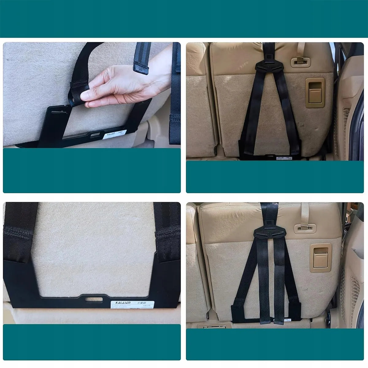 Universalus ISOFIX adapteris automobilinės kėdutės tvirtinimas bazė patikimas montavimas automobilyje
