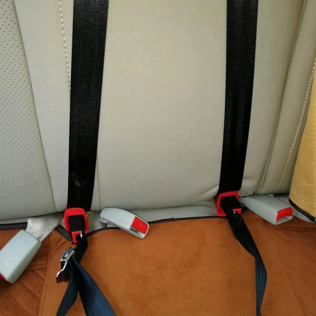 Universalus ISOFIX adapteris automobilinės kėdutės tvirtinimui patikimas montavimas
