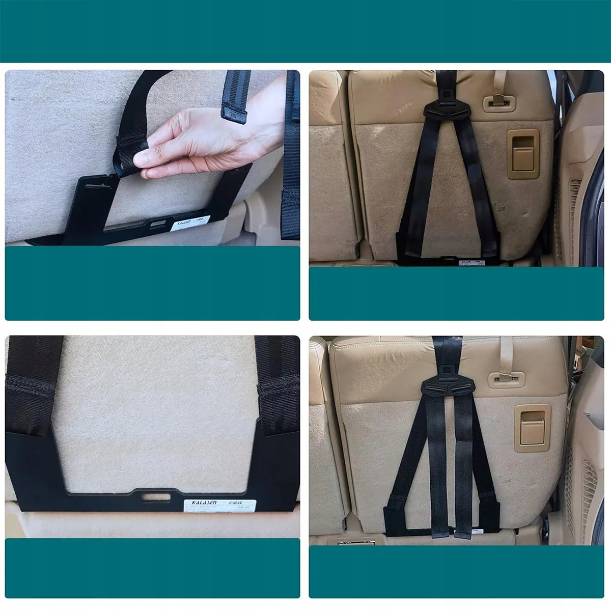 Universalus ISOFIX adapteris automobilinės kėdutės tvirtinimui patikimas montavimas