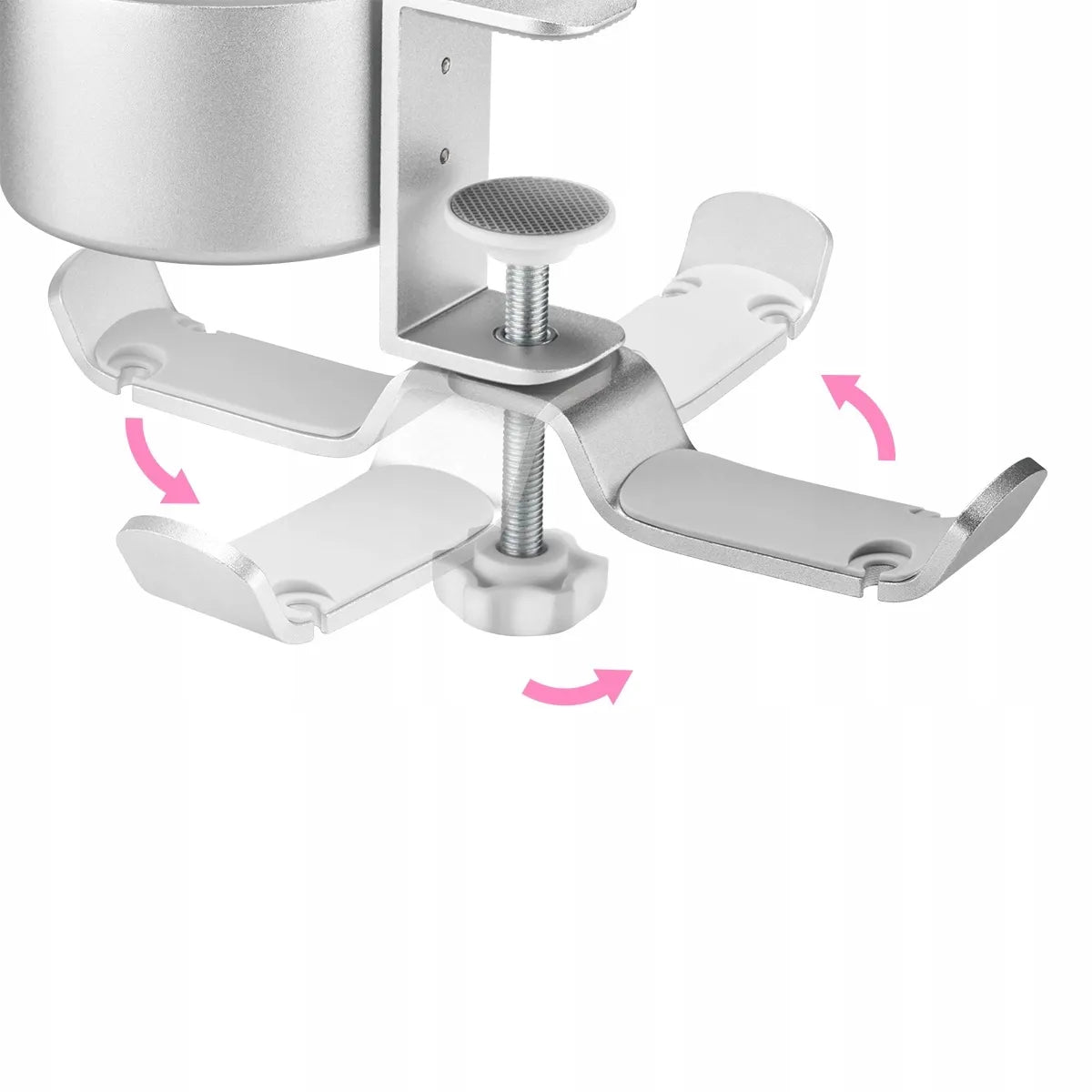 Universalus neinvazinis laikiklis ausinėms, gėrimams ir kuprinei Spacetronik SPB024B, 10 kg, juodas