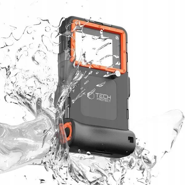 Universalus vandeniui atsparus dėklas Tech-Protect IPX8 Universal Diving Waterproof