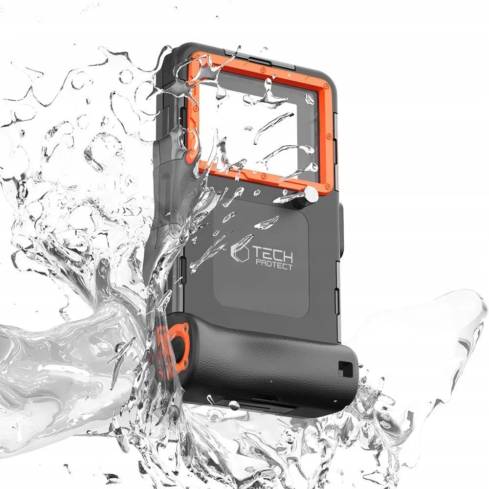 Universalus vandeniui atsparus dėklas Tech-Protect IPX8 Universal Diving Waterproof
