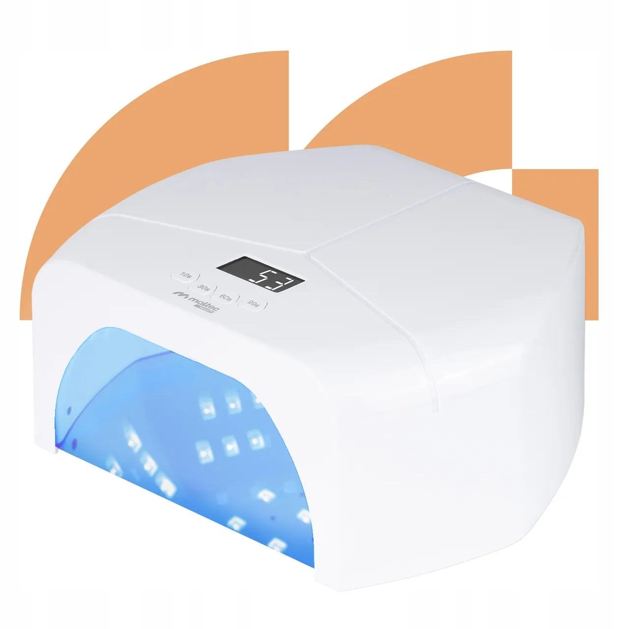 UV LED nagų lempa hibridiniams lakams ir geliui, 268W, veidrodinė