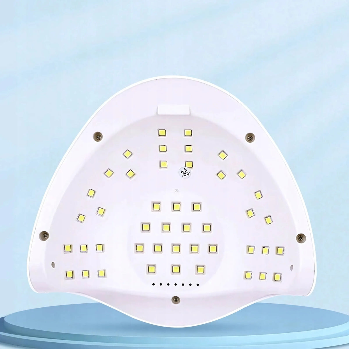 UV LED nagų lempa X5 max, LCD, DUAL, 120 W, geliniam lakui ir geliams
