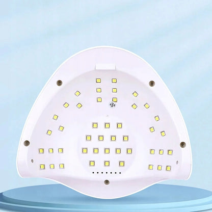 UV LED nagų lempa X5 max, LCD, DUAL, 120 W, geliniam lakui ir geliams