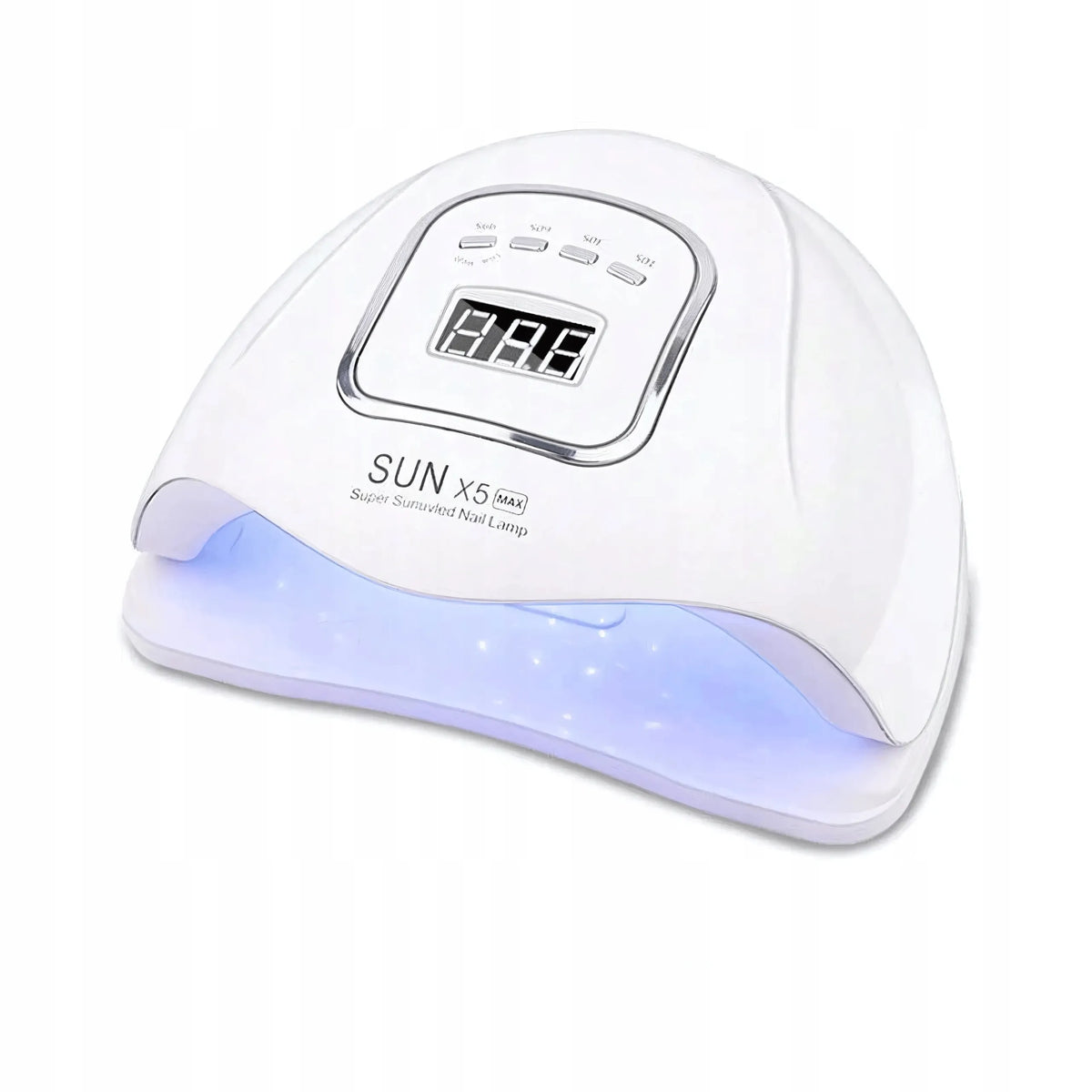 UV LED nagų lempa X5 max, LCD, DUAL, 120 W, geliniam lakui ir geliams