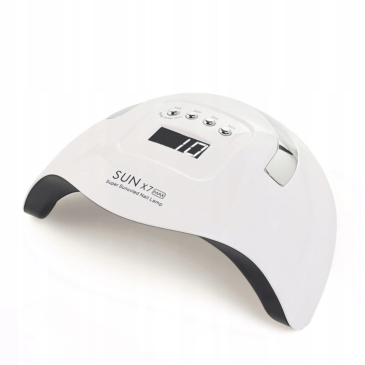 UV LED nagų lempa X7 max, 220 W, su LCD ekranu, laikmačiu ir judesio jutikliu