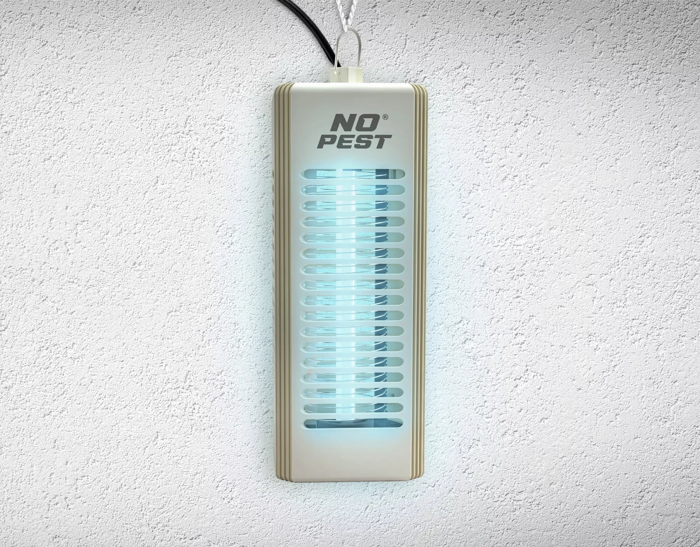 UV vabzdžių gaudyklė, elektrinė lempa No Pest Lumeo, smėlio spalvos