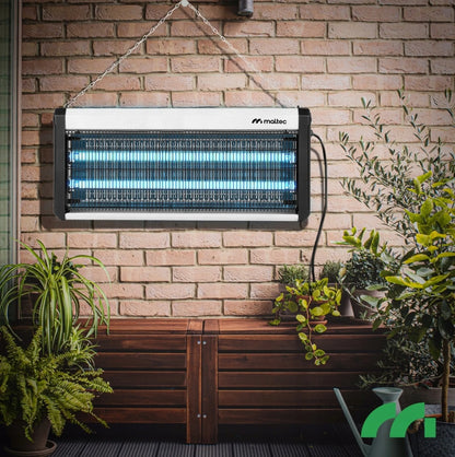 UV vabzdžių gaudyklė nuo uodų, musių ir kitų vabzdžių MalTec MasterKiller40W, 40 W, 3800 V