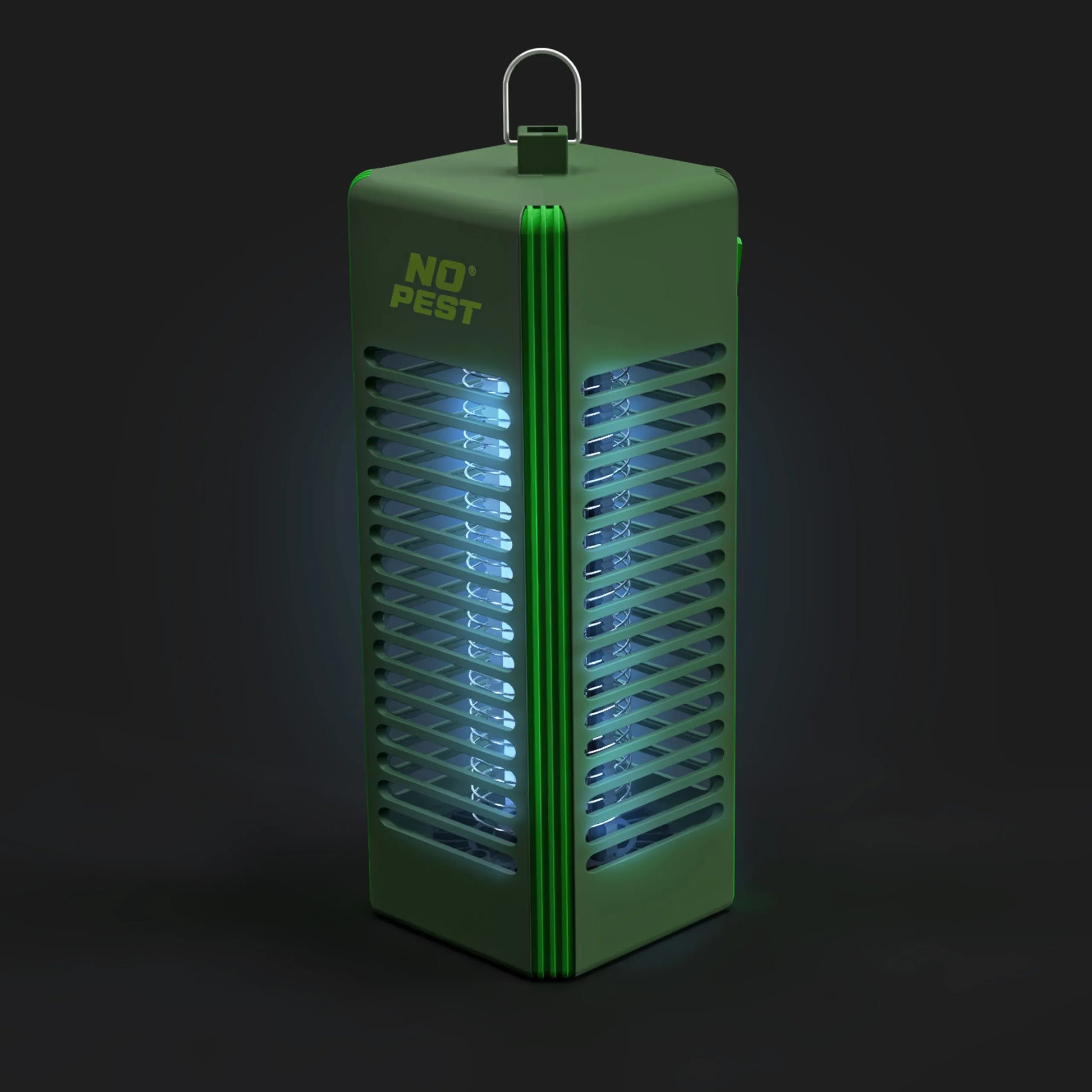 UV vabzdžių gaudyklė nuo uodų, musių, vabzdžių, elektrinė, „Insect Blitz Lumeo“, žalia