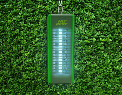 UV vabzdžių gaudyklė nuo uodų, musių, vabzdžių, elektrinė, „Insect Blitz Lumeo“, žalia