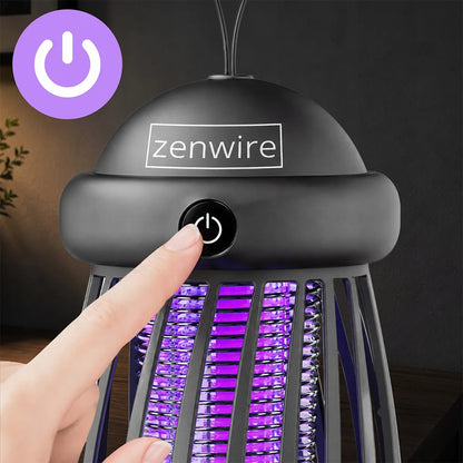 UV vabzdžių naikinimo lempa nuo uodų, musių, kandžių, įkraunama, išorinė, USB