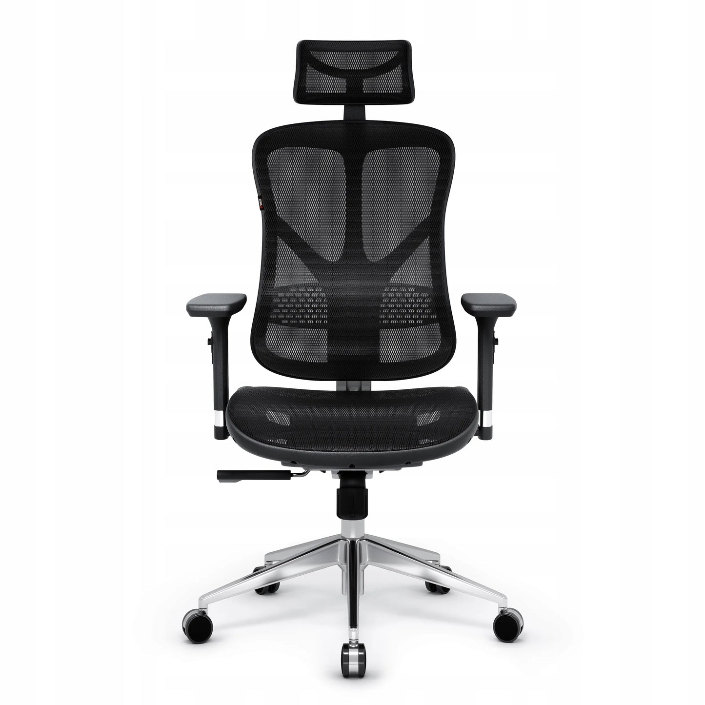 V-Basic ergonominė biuro kėdė su sukamuoju mechanizmu, Premium serija, DIABLO, juoda