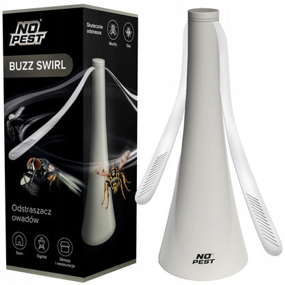 Vabzdžių atbaidymo ventiliatorius No Pest Buzz Swirl nuo musių ir vapsvų