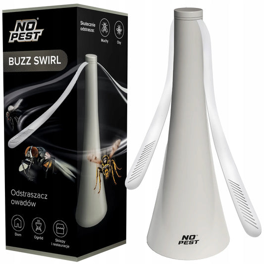 Vabzdžių atbaidymo ventiliatorius No Pest Buzz Swirl nuo musių ir vapsvų