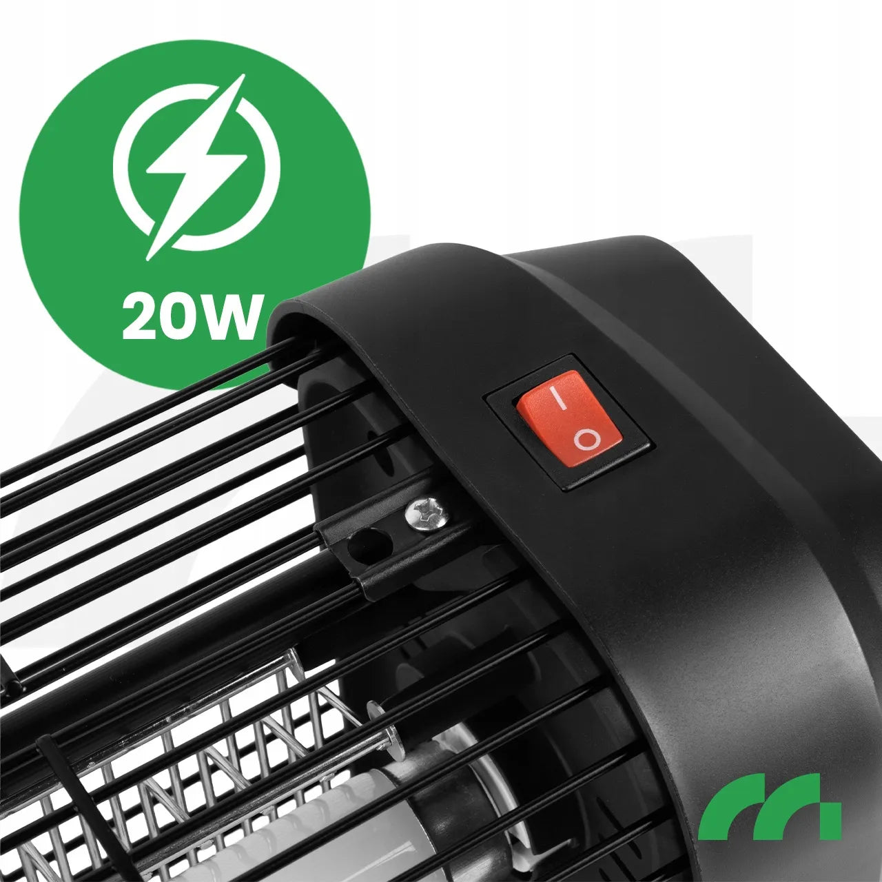 Vabzdžių naikintuvas nuo uodų, musių, vabzdžių UV galingas spąstas 20W 3800V